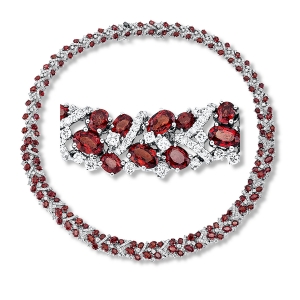Collier 18 kt WG