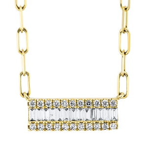 Collier 18 kt GG, mit ZÖ 40 cm