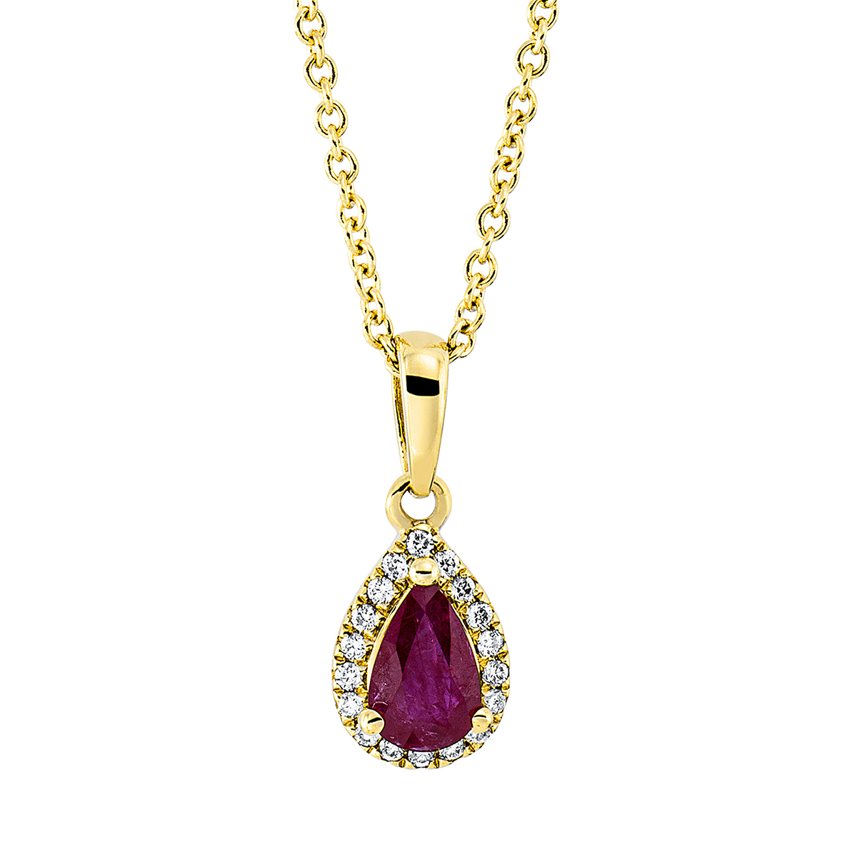 Collier 18 kt GG, mit ZÖ 42 cm