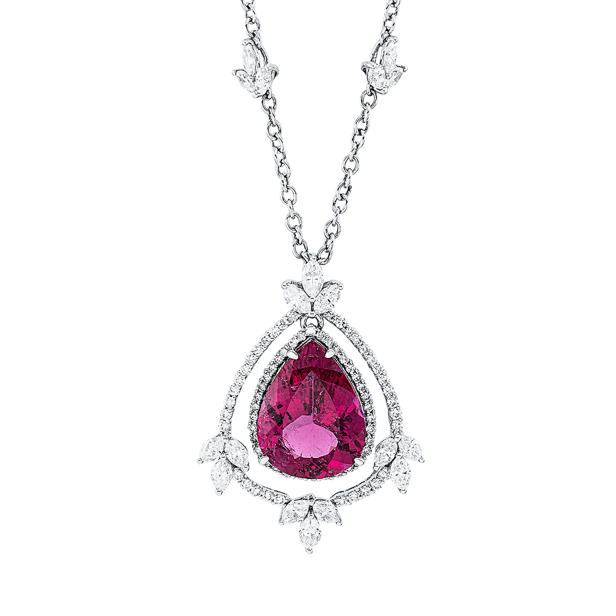 Collier 18 kt WG