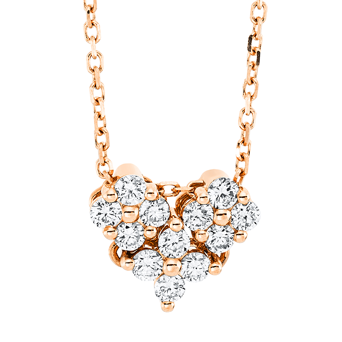 Collier 18 kt RG