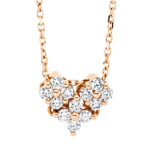 Collier 18 kt RG
