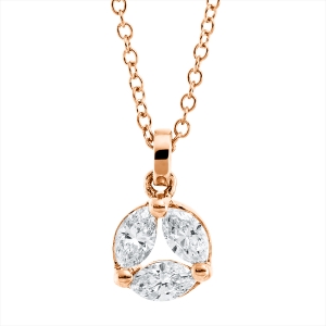 Collier 18 kt RG