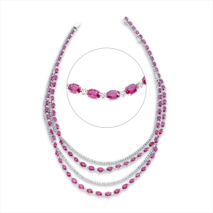 Collier 18 kt WG