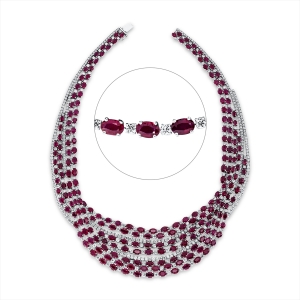 Collier 18 kt WG