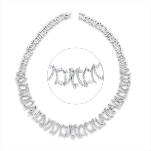 Collier 18 kt WG