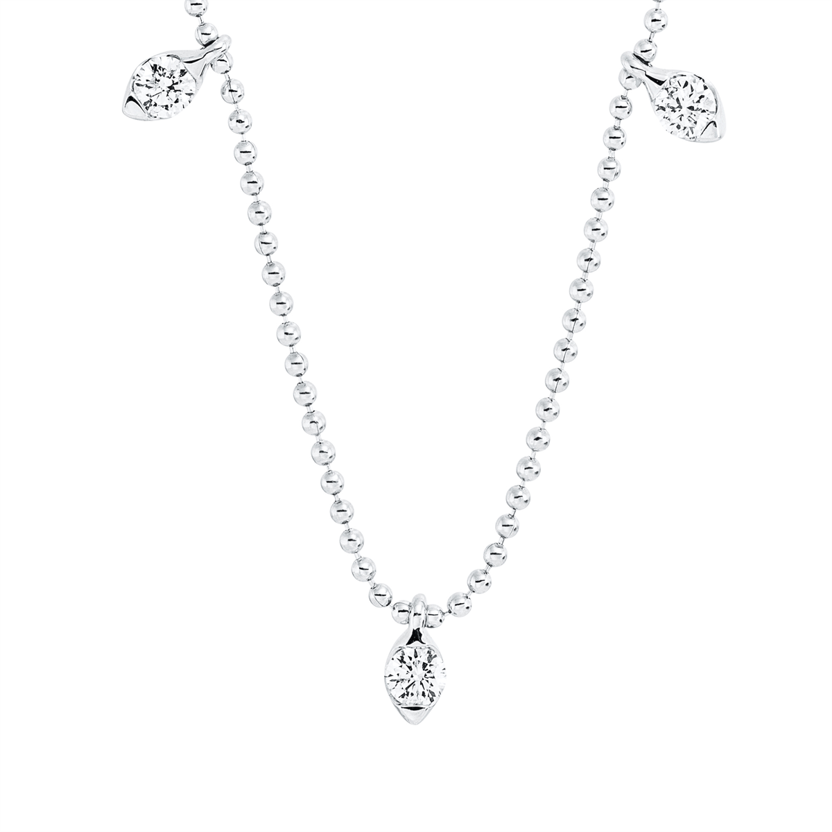 Collier 18 kt WG