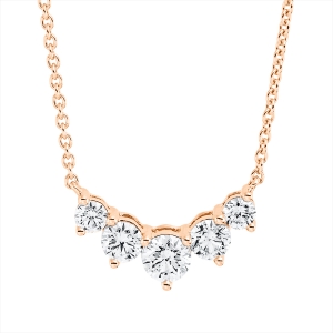 Collier 18 kt RG