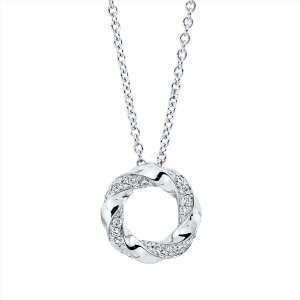 Collier 18 kt WG