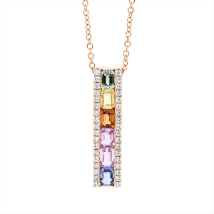 Collier 18 kt RG