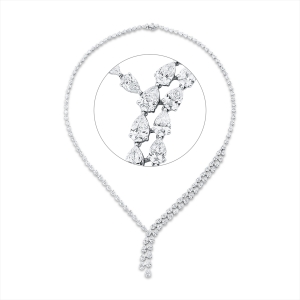Collier 18 kt WG