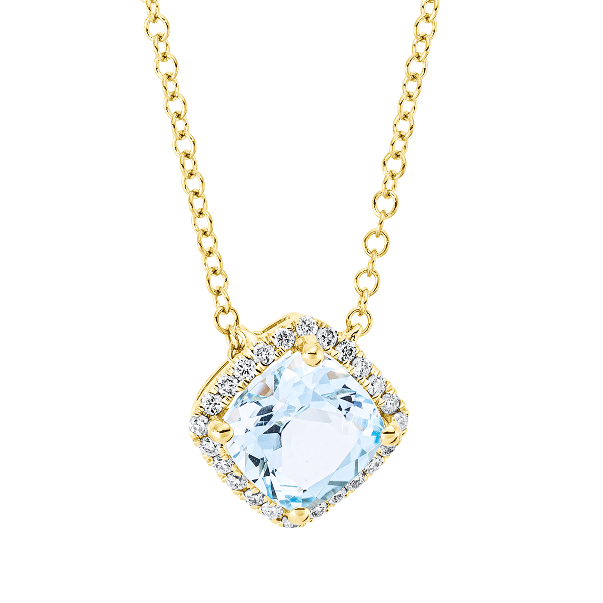 Collier 18 kt GG, mit ZÖ 40 cm