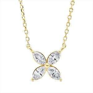 Collier 18 kt GG, mit ZÖ 40 cm + 42 cm
