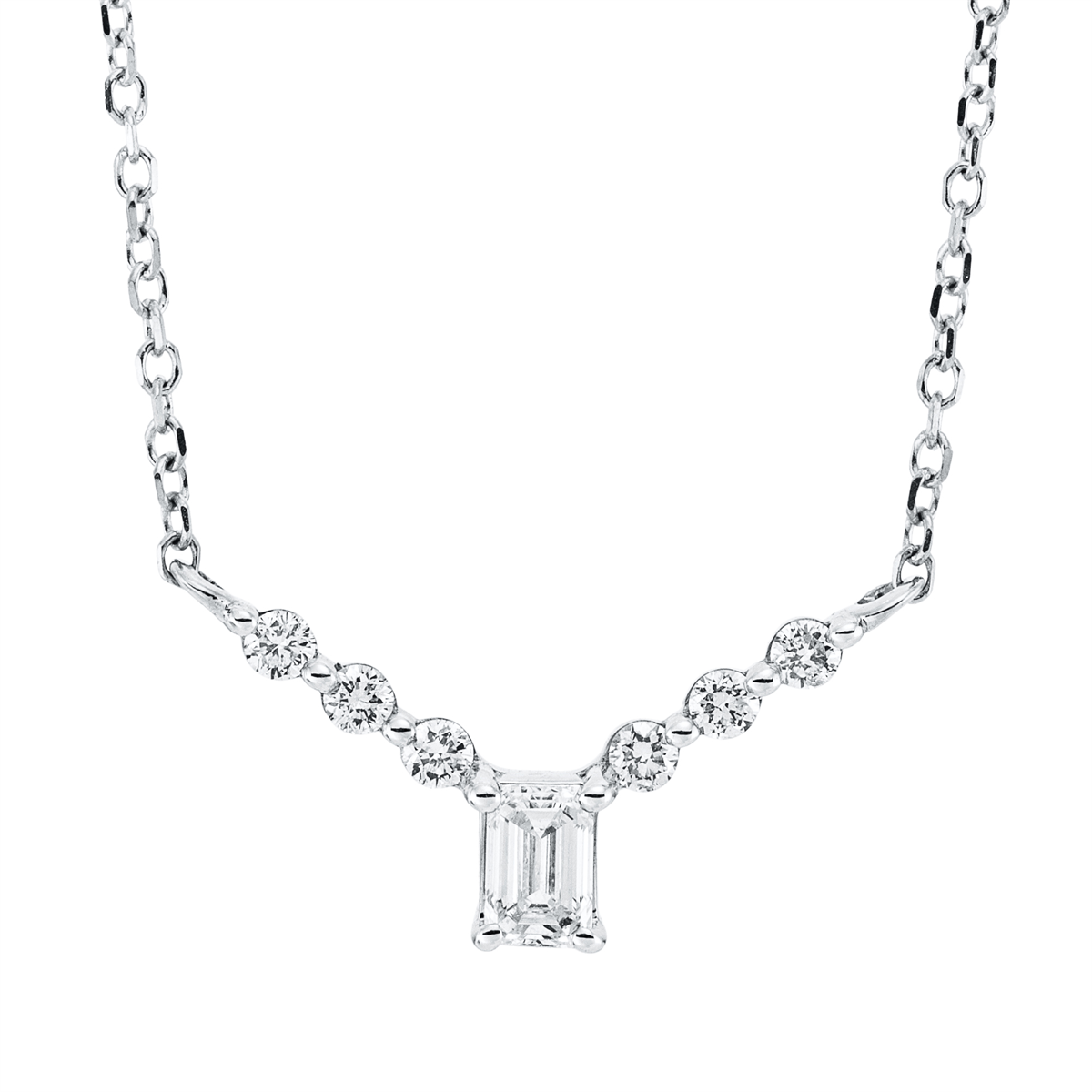 Collier 18 kt WG