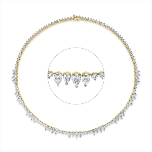 Collier 18 kt GG