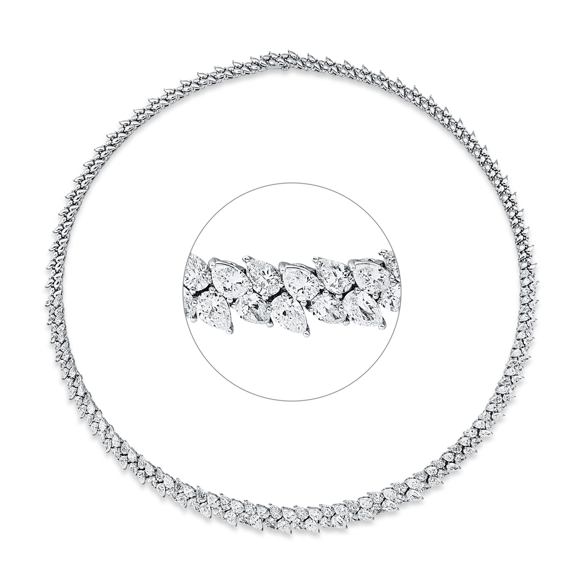 Collier 18 kt WG