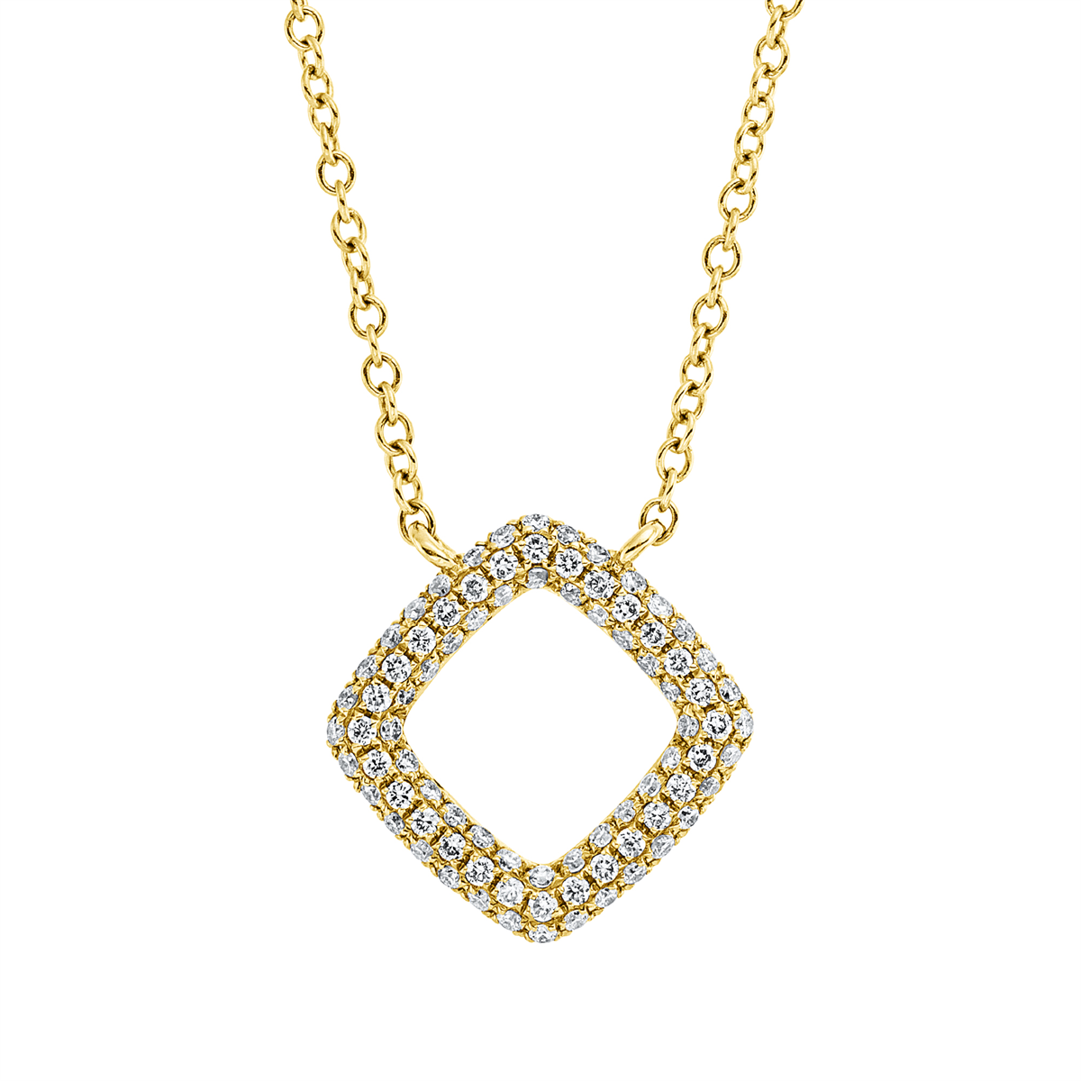 Collier 18 kt GG, mit ZÖ 40 cm + 43 cm