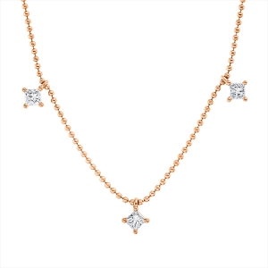 Collier 18 kt RG