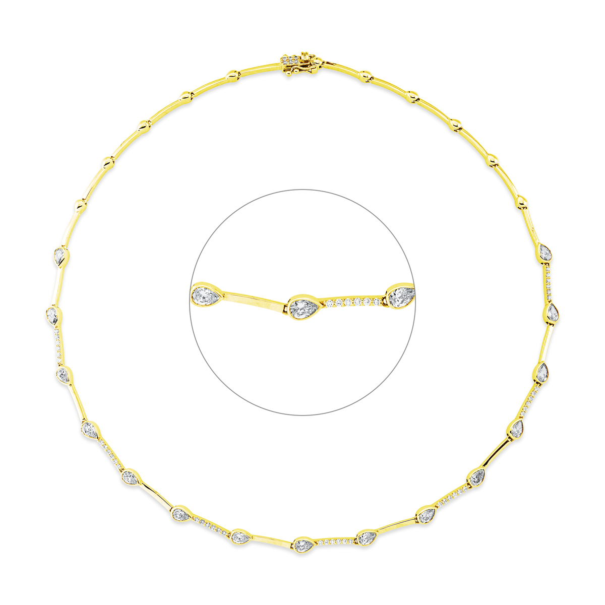 Collier 14 kt GG