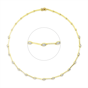 Collier 14 kt GG
