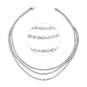 Collier 18 kt WG