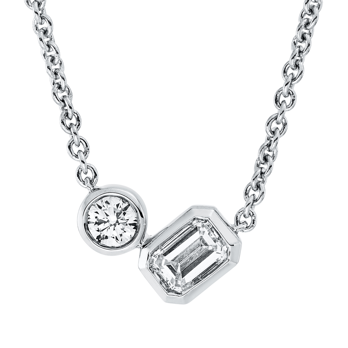 Collier Zarge 18 kt WG