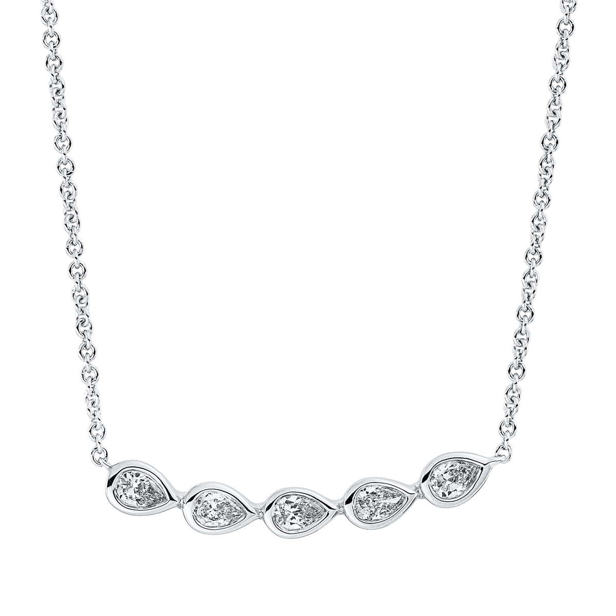 Collier Zarge 18 kt WG
