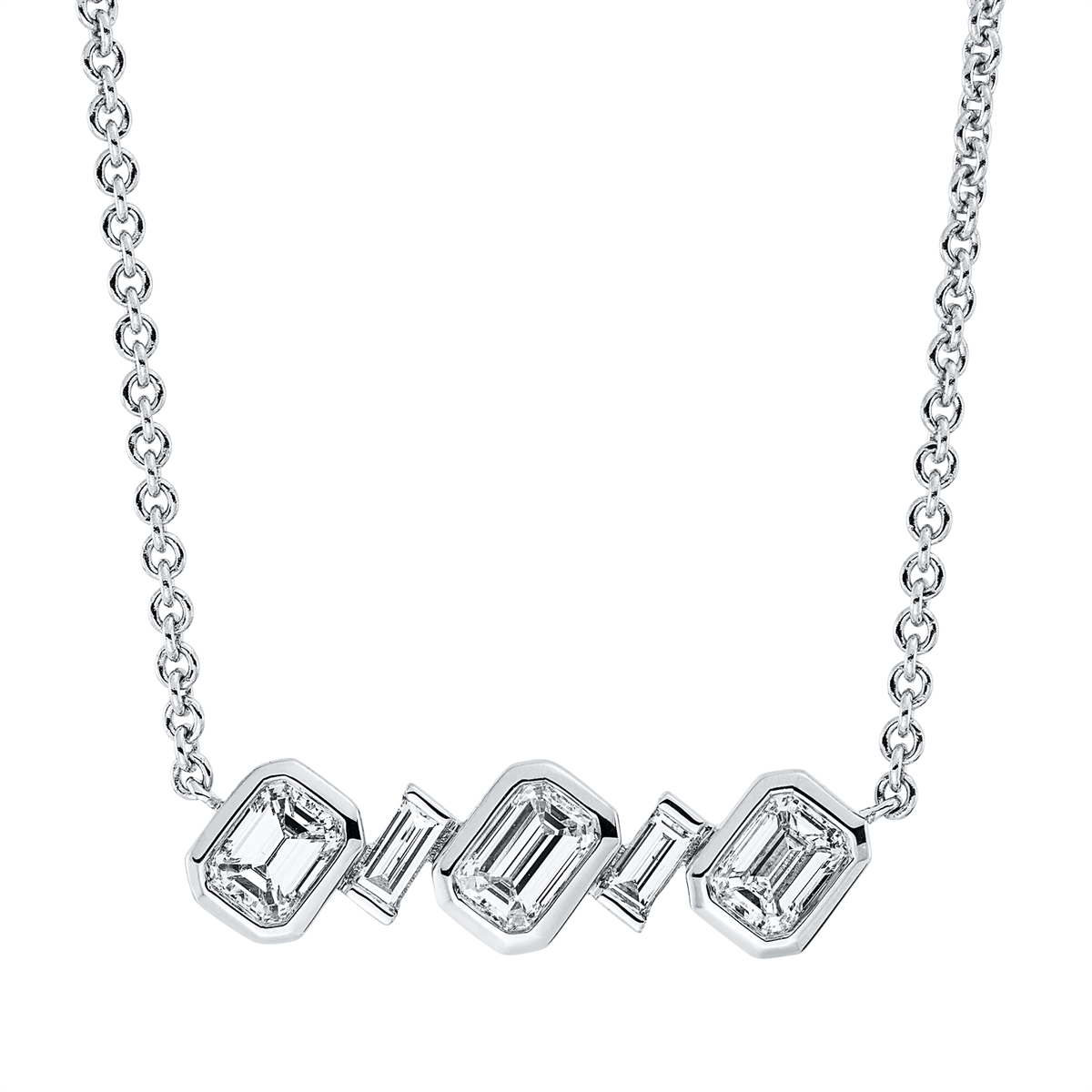 Collier Zarge 18 kt WG