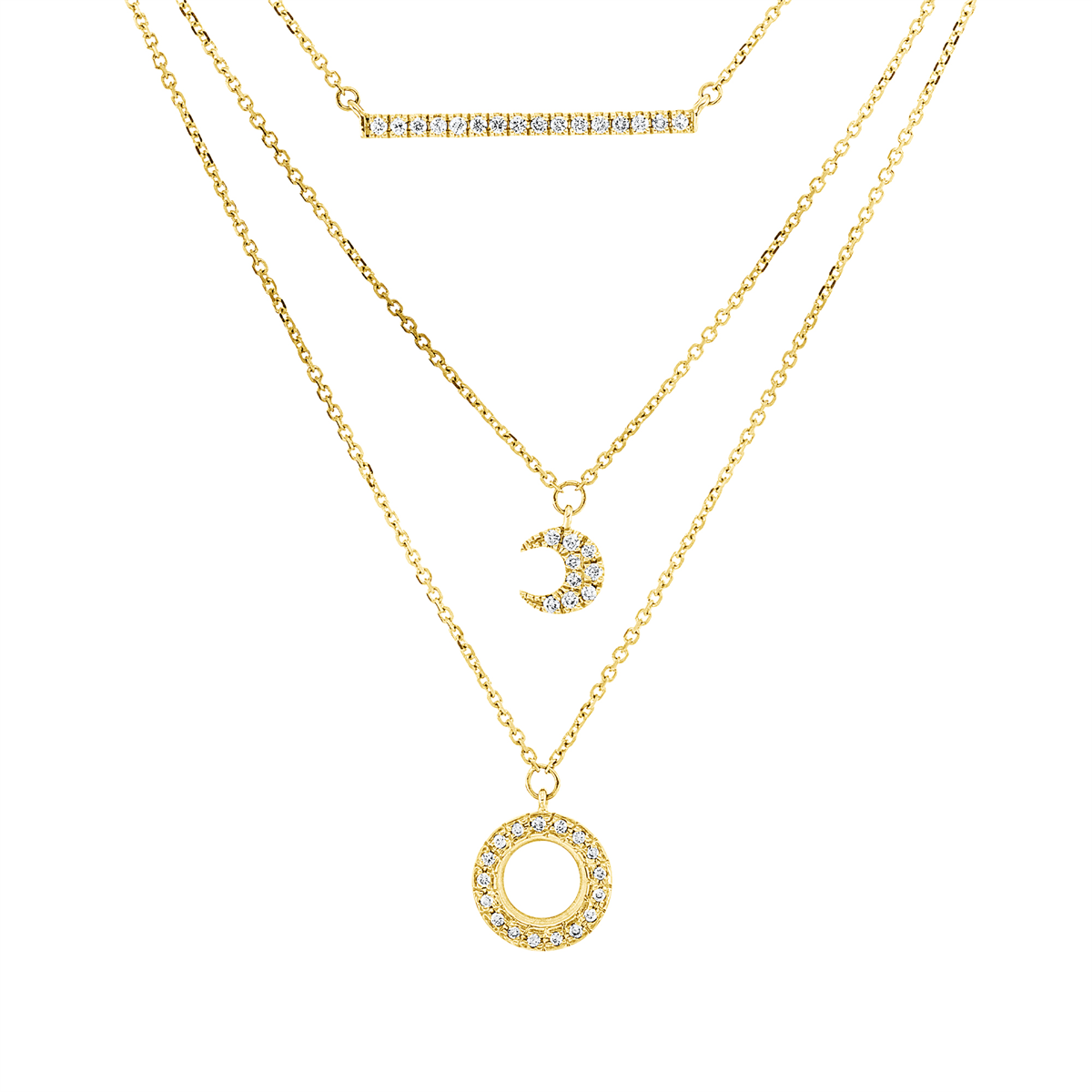 Collier 18 kt GG