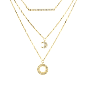Collier 18 kt GG