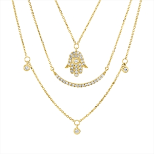 Collier 18 kt GG