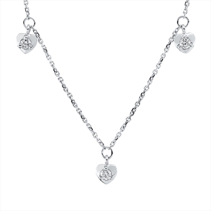Collier 18 kt WG