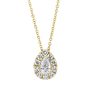 Collier 18 kt RG, mit ZÖ 40 cm