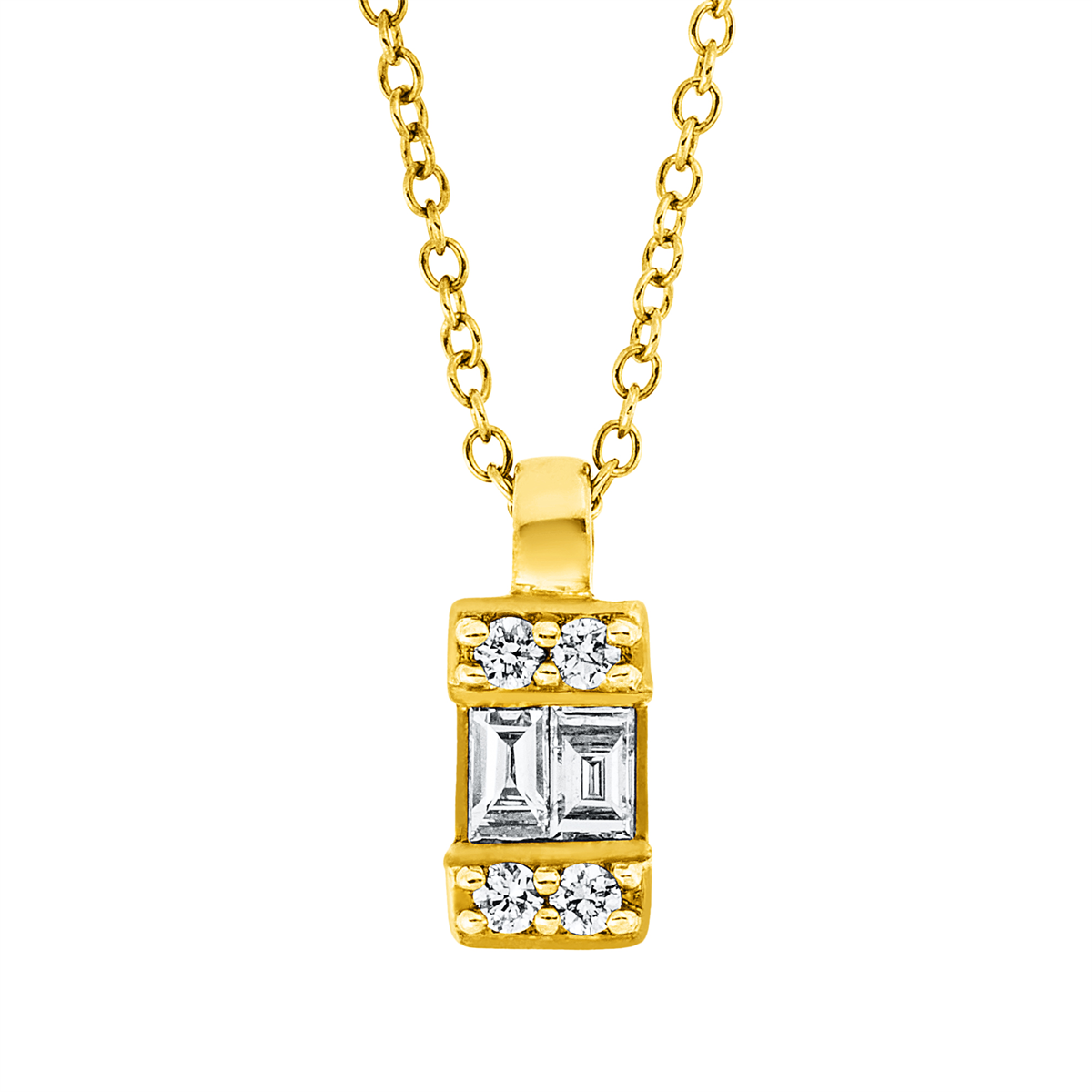 Collier 18 kt GG, mit ZÖ 40 cm