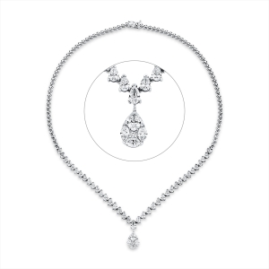 Collier 18 kt WG
