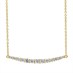 Collier 18 kt GG, mit ZÖ 42 cm