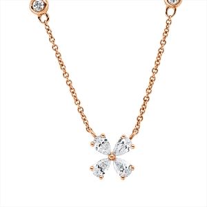 Collier 18 kt RG