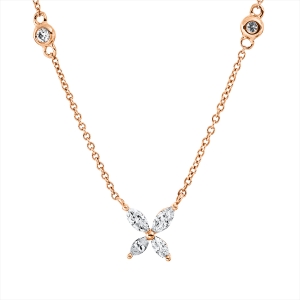 Collier 18 kt RG