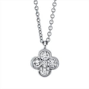 Collier 18 kt GG, mit Öse