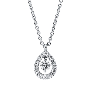 Collier 18 kt GG, mit ZÖ 41 cm + 39,5 cm