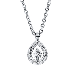 Collier 18 kt GG, mit ZÖ 41 cm + 39,5 cm