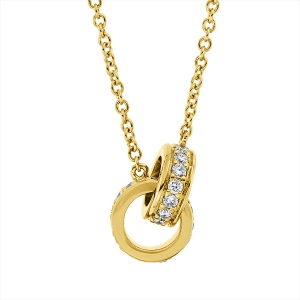 Collier 18 kt GG, mit ZÖ 41 cm + 39,5 cm