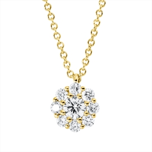 Collier 18 kt GG, mit ZÖ 41 cm + 39,5 cm
