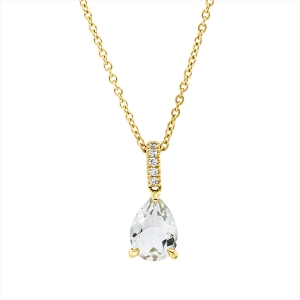 Collier 18 kt GG, mit ZÖ 42 cm