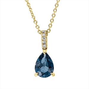 Collier 18 kt WG, mit ZÖ 42 cm