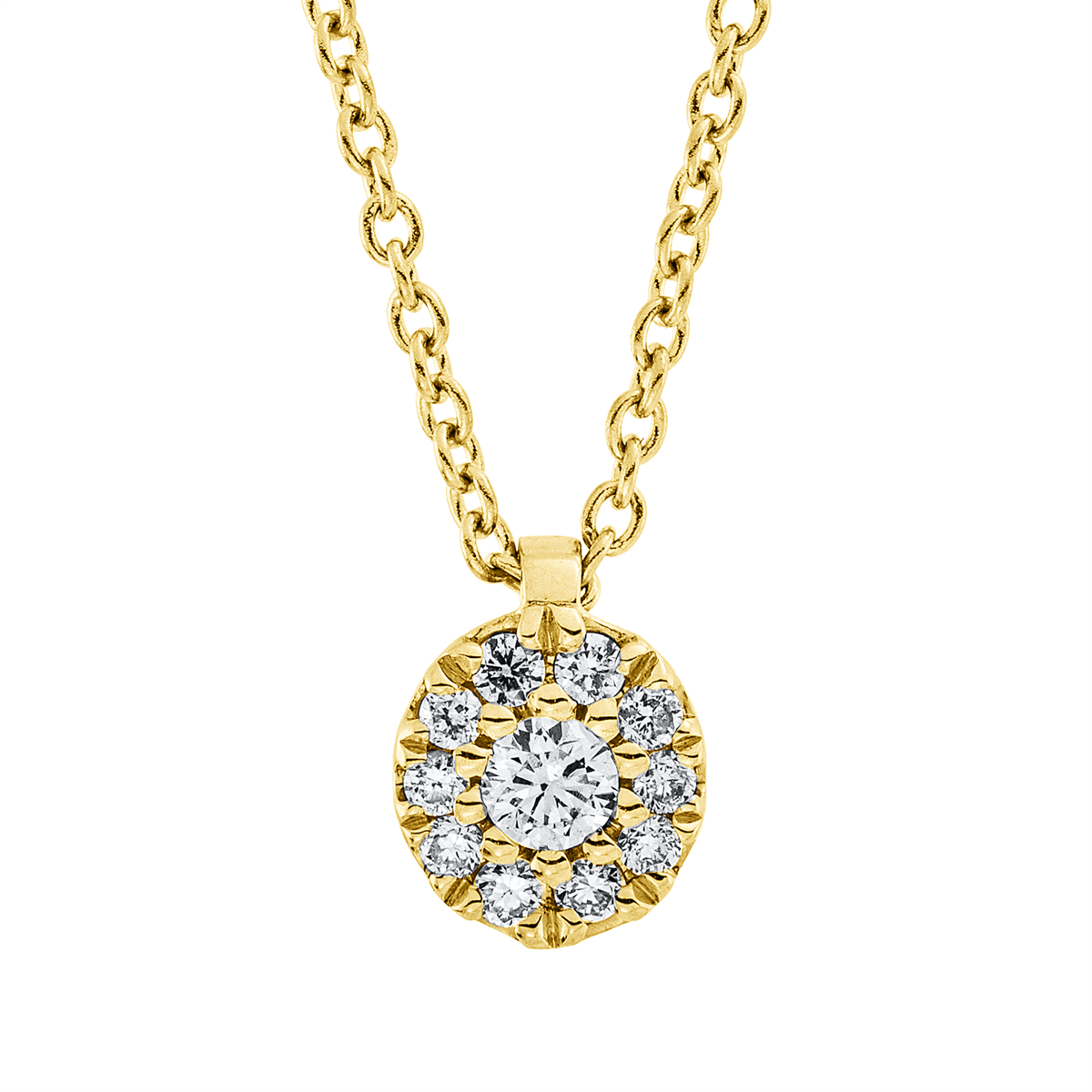 Collier 18 kt GG, mit ZÖ 42 cm