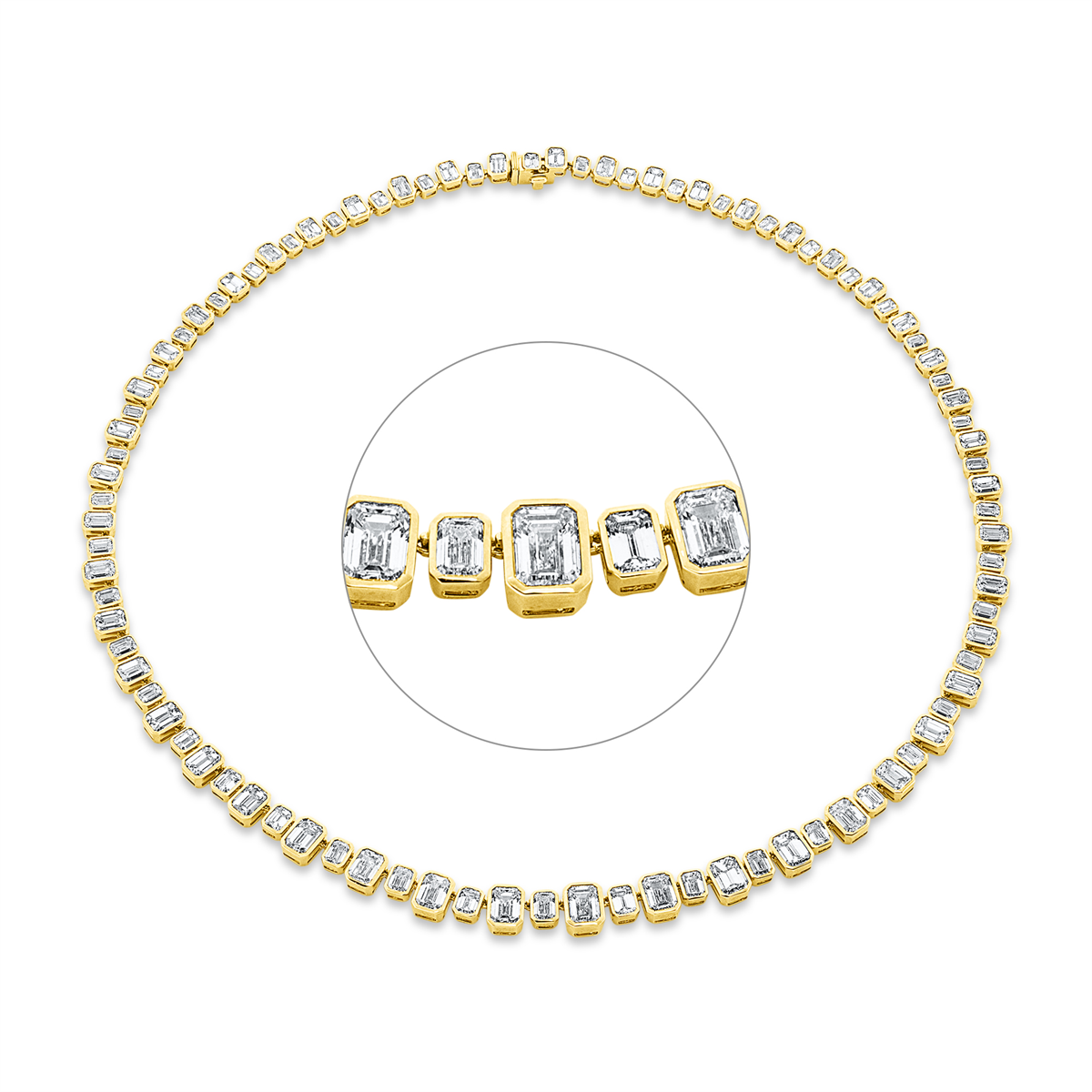 Collier 18 kt GG