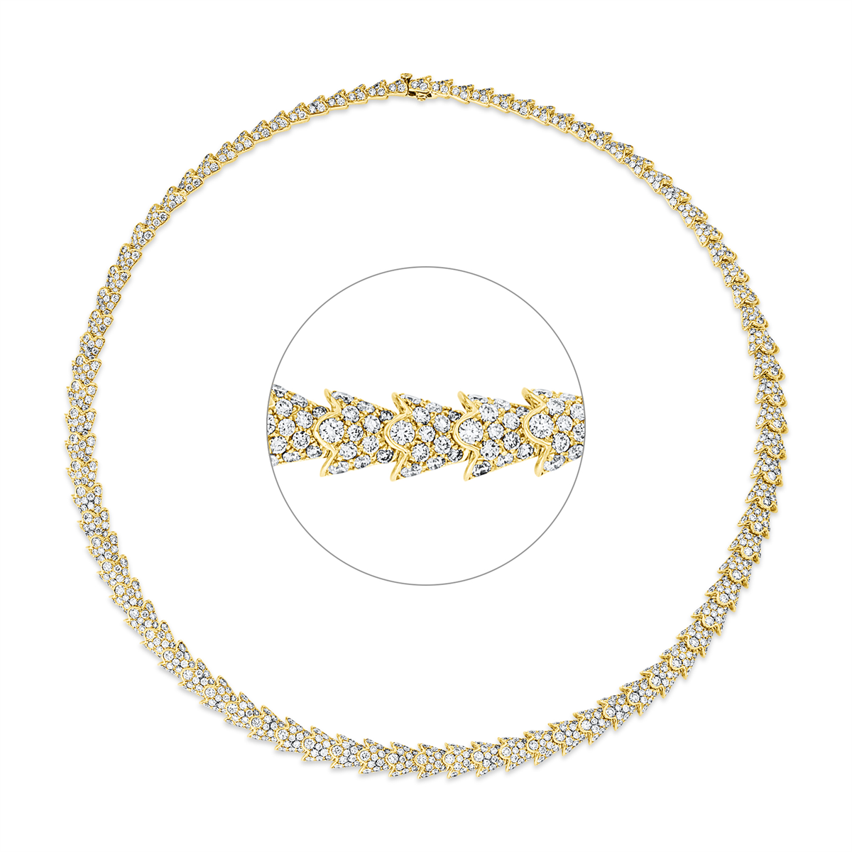 Collier 18 kt GG