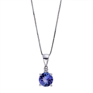 Collier 14 kt WG, mit Öse