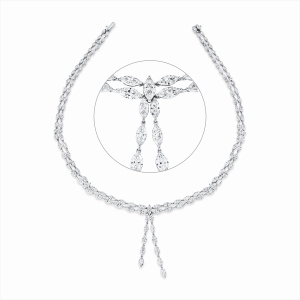 Collier 18 kt WG